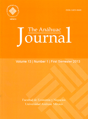 The Anáhuac Journal (First Semester 2013)