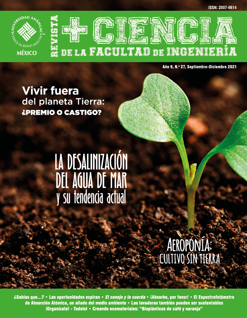 Portada +Ciencia, numero 27, 2021